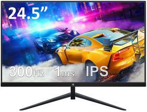 Z-EDGE 24.5" 1080P Full HD 300Hz (DP) 240Hz (HDMI) 1ms IPS Gaming Monitor, HDMI x2, DisplayPort x2, Support VESA Mount 75 x 75mm
