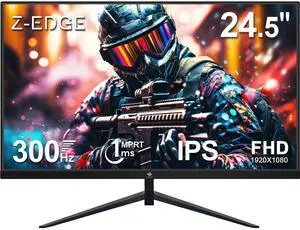 Z-EDGE UG25S 25 inch 1080P Full HD 1920 x 1080 300Hz (DP) 240Hz (HDMI) 1ms Flat Panel IPS Gaming Monitor
