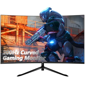 Z-EDGE UG32F 32" 1080P 1920 x 1080 200Hz Curved Gaming Monitor, 300cd/m², FreeSync, HDMI x2, DisplayPort x2, HDR10, 178° View Angle, Built in Speakers, With RGB Breathing Light Z-EDGE UG32F 32" 1080P 1920 x 1080 200Hz Curved Gaming Monitor, 300cd/m², FreeSync, HDMI x2, DisplayPort x2, HDR10, 178° View Angle, Built in Speakers, With RGB Breathing Light