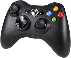Xbox 360 Wireless Controller, 2.4GHZ Xbox Game Controller Wireless Remote 360 Controller Gamepad Joystick for Microsoft Xbox 360 Slim and PC with Windows 7/8/10 (NOT for Xbox ONE), Black