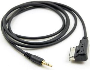 Cablecc CY CA-005 Media In AMI MDI to Stereo 3.5mm Audio Aux Adapter Cable For Car Mercedes BenziPhoneCell Phone