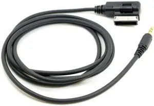Xiwai Cable Media In AMI MDI to Stereo 3.5mm Audio Aux Adapter Cable For Car Mercedes Benz & iPhone & Cell Phone