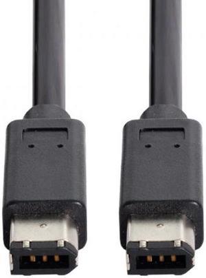 CYSM 6 Pin to 6Pin FireWire 400 to FireWire 400 6-6 ilink Cable IEEE 1394 1.8m Black