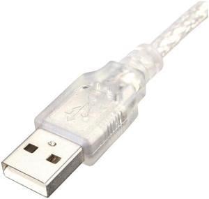 Chenyang Cable USB Male to Firewire IEEE 1394 4 Pin Male iLink Adapter Cord Cable for SONY DCR-TRV75E DV