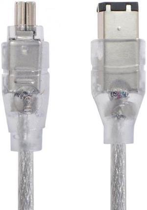Jimier Cable 1394 6Pin to Firewire 400 IEEE 1394 4 Pin Male iLink Adapter Cord Cable for Camera Camcorder