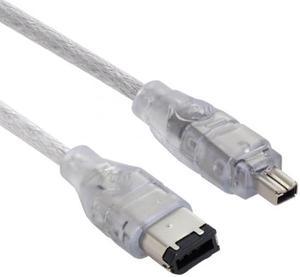 CYSM 1394 6Pin to Firewire 400 IEEE 1394 4 Pin Male iLink Adapter Cord Cable for Camera Camcorder