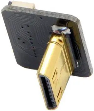 CYSM CYFPV Mini HDMI Type C Male Connector Up Angled 90 Degree for FPV HDTV Multicopter Aerial Photography