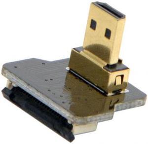 Chenyang CN-020-UP CYFPV Micro HDMI Type D Male Up Angled 90 Degree for FPV HDTV Multicopter Aerial Photography