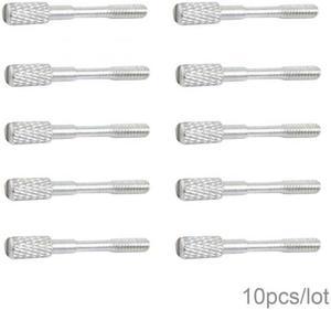 Chenyang Cable 10pcs/lot Thumb Screws #4-40 UNC 25mm Length Stainless Steel for Computer Cable