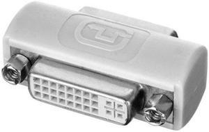 Jimier Cable DVI 24+5 Female to DVI 24+5 Female VIDEO Converter Adapter 180 degree extender