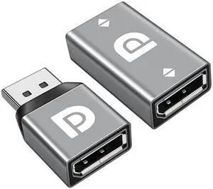HKCY DP-034 2pcs/set DisplayPort 1.2 4K 60hz to DP Extension Adapter Male Female Ultra-HD UHD for Video PC Laptop TV