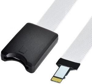 Chenyang EP-009 Micro-SD TF Memory Card Kit Male to SD Female Extension Soft Flat FPC Cable Extender 25cm