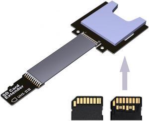 Jimier Cable TF Micro SD Male Extender to SD Female Card Extension Cable Adapter Flexible SD/SDHC/SDXC UHS-III UHS-3