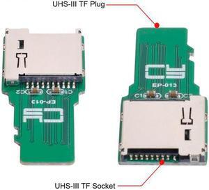 KAIBOXIXI TF Micro SD Male Extender to TF Card Female Extension Adapter PCBA SD/SDHC/SDXC UHS-III UHS-3 UHS-2