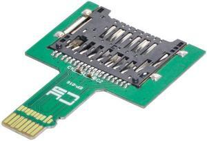 Jimier Cable TF Micro SD Male Extender to SD Card Female Extension Adapter PCBA SD/SDHC/SDXC UHS-III UHS-3 UHS-2