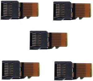 Jimier Cable 5pcs/lot Micro SD TF Memory Card Kit Male to Female Extension Adapter Extender Test Tools PCBA Reader for Car GPS Phone