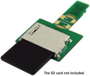 CYSM SD Card Socket Female to Micro-SD TF Male Memory Card Kit Extension Adapter Testing Tools Extender