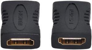 CYSM HDMI Female To HDMI 1.4 Female Extension Gold Converter Adapter