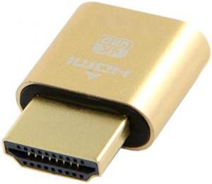 Xiwai Cable CY Virtual Display Adapter HDMI 1.4 DDC EDID Dummy Plug Headless Ghost Display Emulator 1920x1080p@60Hz