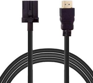 Chenyang Cable High Speed HDMI 1.4 Type E Male to Type A Male Video Audio Cable 1.5M Automotive Grade for Hyundai H1 Car