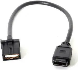 Chenyang Cable High Speed HDMI 1.4 Type E Male to Type A Female Video Audio Cable 0.3m Automotive Connection System Grade Connector