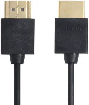 CYSM OD 4.0mm standard HDMI 1.4 male to HDMI male HDTV Cable for PC Laptop HDTV 1m