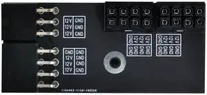 CYSM Dual ATX 8Pin Female to 6+8pin Male 180 Degree Angled Power Adapter for NVIDIA 3080 3090 Graphics Card GPU