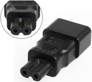 Chenyang Cable Standard Molded IEC 320 C14 Socket to IEC C7 Plug AC Power Adapter Set UL Approved