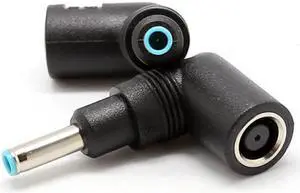 Cablecc CY PW-049 DC 7.4*5.0mm Ultra slim DC Jack to 4.5*3.0mm Plug 90 Right Angled Adapter For Laptop