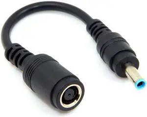 Xiwai Cable DC 7.4*5.0mm Ultra slim DC Jack to 4.5*3.0mm Plug Cable 20cm For Laptop