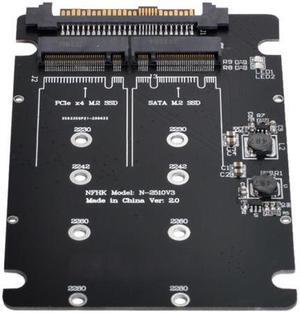 CYSM SFF-8639 NVME U.2 to Combo NGFF M.2 M-key SATA PCIe SSD Adapter for Mainboard Replace SSD 750 p3600 p3700