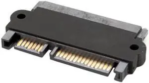 Xiwai Cable 3.5" & 2.5inch SATA 22Pin 7+15 Male to SATA 22P 7+15 Female extension convertor adapter with screw holes