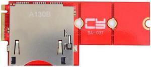 Jimier Cable NGFF M.2 NVMe Mainboard to CF Express Extension Adapter M2 M-key for CFE Type-B Support R5 Z6 Z7 Memory Card