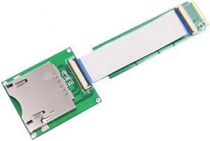Jimier CY SA-038 NGFF M.2 NVMe Mainboard to CF Express Extension Cable M2 M-key for CFE Type-B Support R5 Z6 Z7 Memory Card