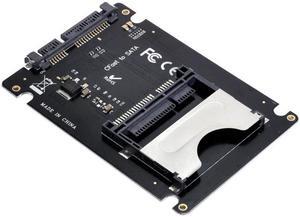 CYSM CFast 2.0 to SATA Card Adapter 2.5" Case SSD HDD CFast Card Reader for PC Laptop