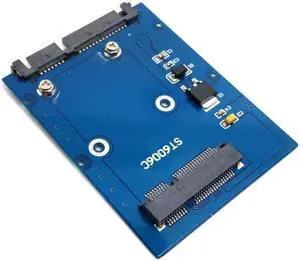 KAIBOXIXI Slim Type Mini PCI-E mSATA SSD to 2.5" SATA 3.0 22pin HDD Adapter Hard Disk PCBA