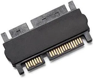 KAIBOXIXI 3.5" & 2.5inch SATA 22Pin 7+15 Male to SATA 22P 7+15 Male extension convertor Straight adapter