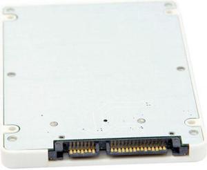 Xiwai Cable 1.8" Micro SATA 16pin SSD to 2.5" SATA 22pin 7+15 hard disk case Enclosure White 7mm height