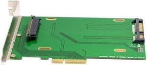 CYSM PCI-E 3.0 x4 Lane to U.2 U2 Kit SFF-8639 Host Adapter for Intel Motherboard & 750 NVMe PCIe SSD