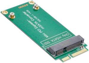 CYSM 3x5cm mSATA Adapter to 3x7cm Mini PCI-e SATA SSD for Asus Eee PC 1000 S101 900 901 900A T91