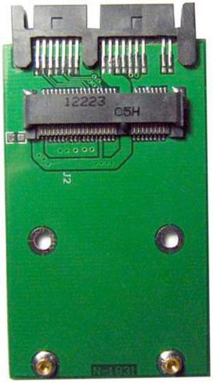 KAIBOXIXI Mini PCI-E mSATA SSD to 1.8" Micro SATA 7+9 16pin Adapter Add on Cards PCBA for SSD Hard Disk