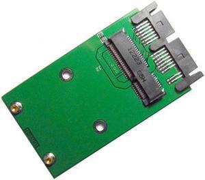 Xiwai Cable Mini PCI-E mSATA SSD to 1.8" Micro SATA 7+9 16pin Adapter Add on Cards PCBA for SSD Hard Disk