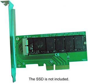 Jimier Cable PCI Express PCI-E to 2013 2014 2015 Apple Macbook Pro Air SSD Convert Card for A1493 A1502 A1465 A1466