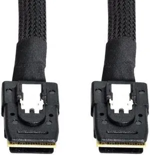 Jimier Cable 70cm Internal Mini SAS 36Pin SFF-8087  to Mini SAS 36pin SFF-8087 Server Hard Disk Raid Data Cable