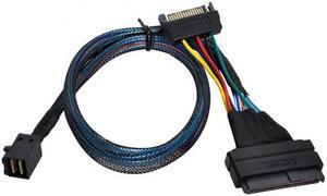 Xiwai Cable PCI-E 3.0 4.0 to SFF-8643 Card Adapter and U.2 U2 SFF-8639 NVME PCIe SSD Cable for Mainboard SSD