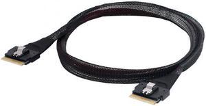 Chenyang SF-028 PCI-E Slimline SAS 4.0 SFF-8654 8i 74pin Host to SFF-8654 74Pin Slim SAS Target Cable 50cm