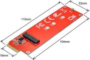 CYSM NVMe NGFF M-key 4X Host Adapter to Ruler 1U GEN-Z EDSFF Short SSD E1.S Carrier Adapter