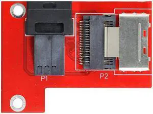 CYSM PCI-Express 4.0 Mini SAS SFF-8087 to SAS HD SFF-8643 PCBA Female Adapter With Bracket