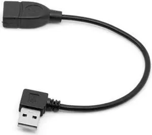 CYSM 90D Left Angled type USB 2.0 A Male to USB Female M/F extension cable 20cm CYSM 90D Left Angled type USB 2.0 A Male to USB Female M/F extension cable 20cm