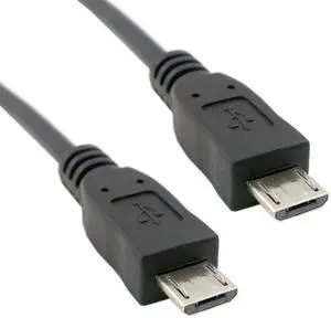 KAIBOXIXI Micro USB male to Micro USB Male data charger cable 100cm for S4 i9500 Note2 N7100 Mobile Phone & Tablet
